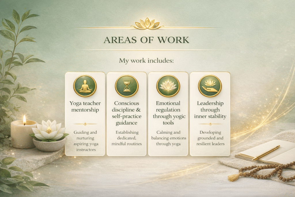 area of work